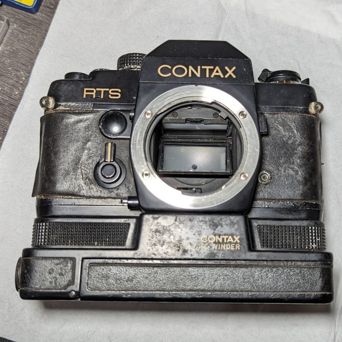 Contax RTS I + Real Time Winder C/Y Yashica