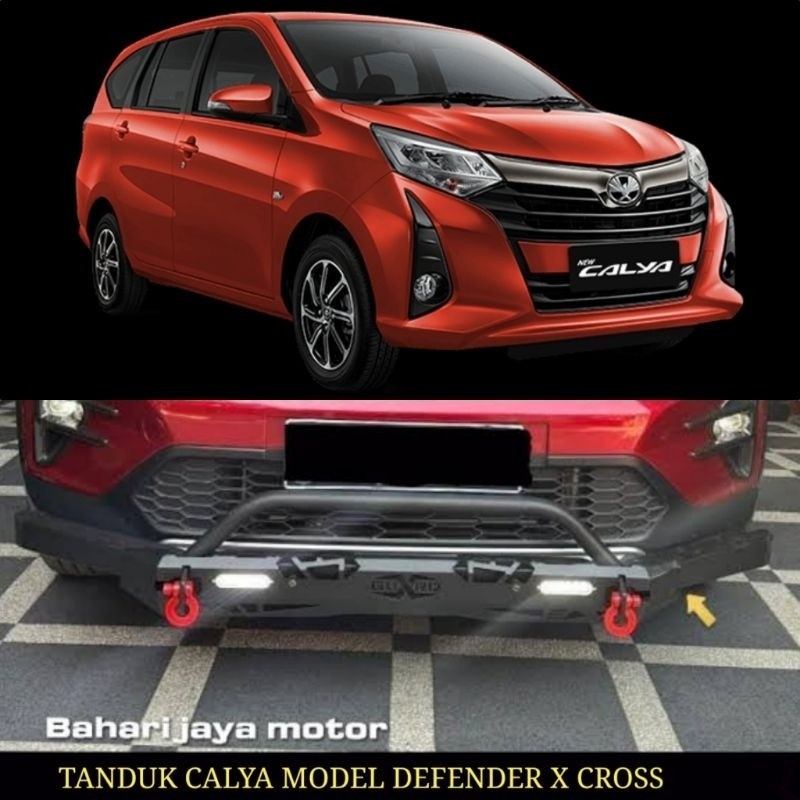 Tanduk depan calya model defender x cross original sunrise