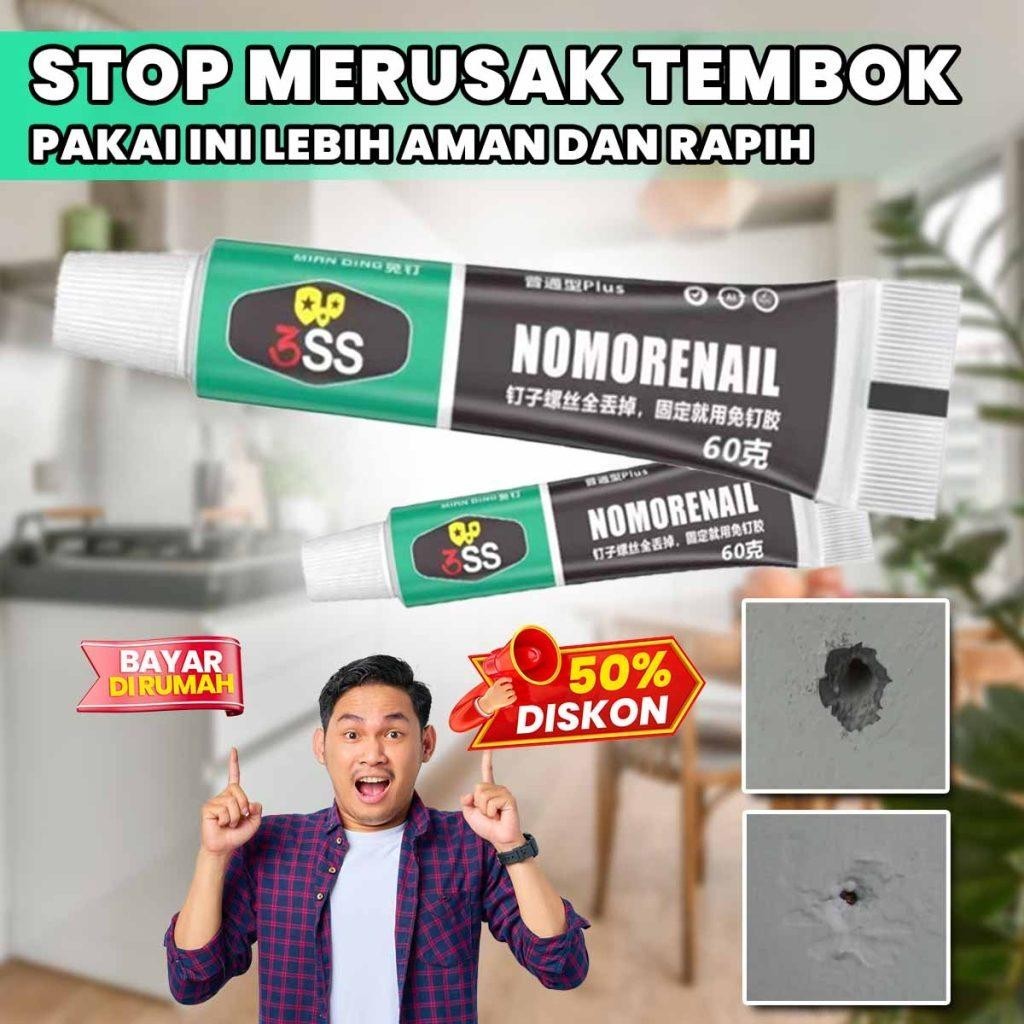 

Lem Pengganti Paku Super Kuat Perekat Dinding Nail Free Glue Serbaguna dan Multifungsi