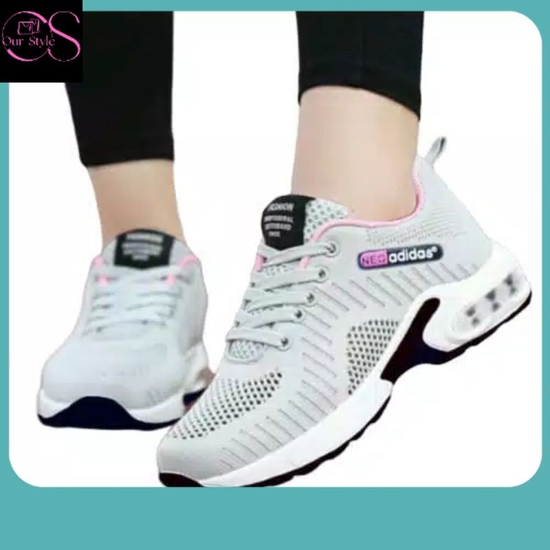 Sepatu Kekinian / SEPATU KETS CEWEK NEO ADS DDL 01