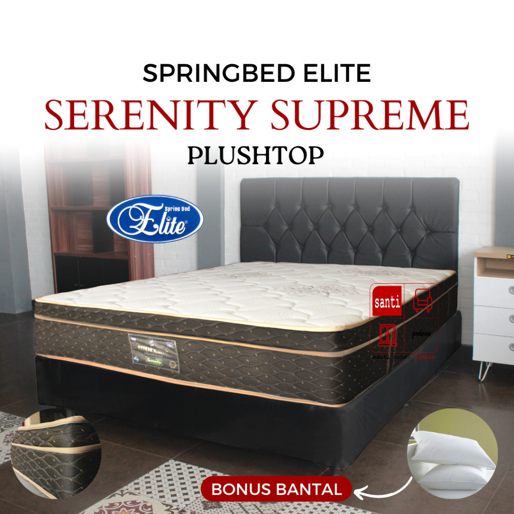 Springbed elite serenity supreme plushtop 180 x 200 Set
