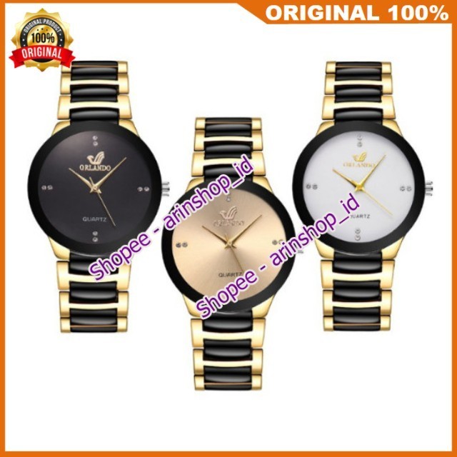 Jam Tangan Pria/ Jam Tangan Orlando/Ja, Tangan Pria Elegan 100% ORIGINAL