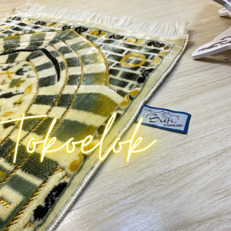 Sajadah Turky Sufi Karpet Premium Tebal Anti slip