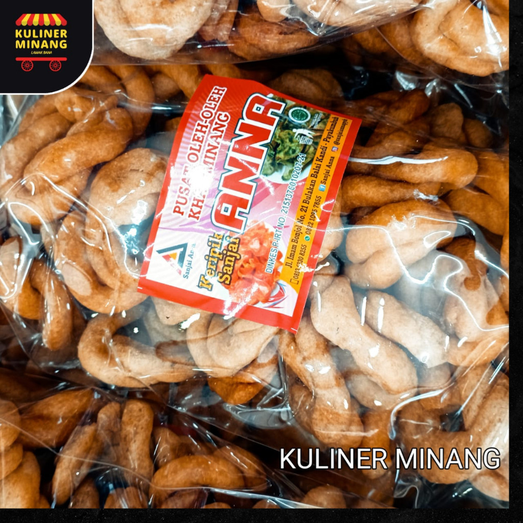 Kuliner Minang Karak Kaliang Telur Anna   Sedap Oleh Oleh Cemilan Makanan Khas Padang Jajanan Snack
