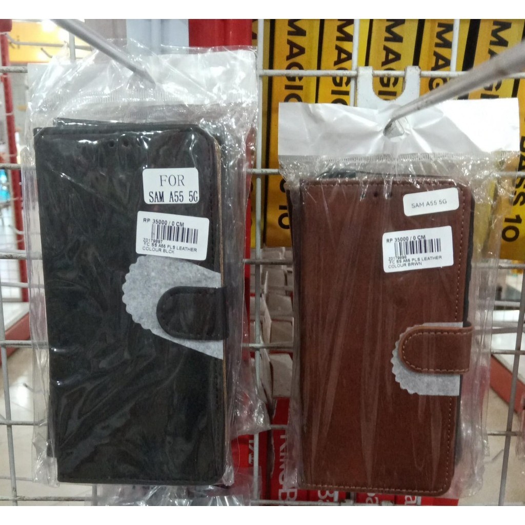 CASE DOMPET SAMSUNG A55 5G LEATHER COLOUR