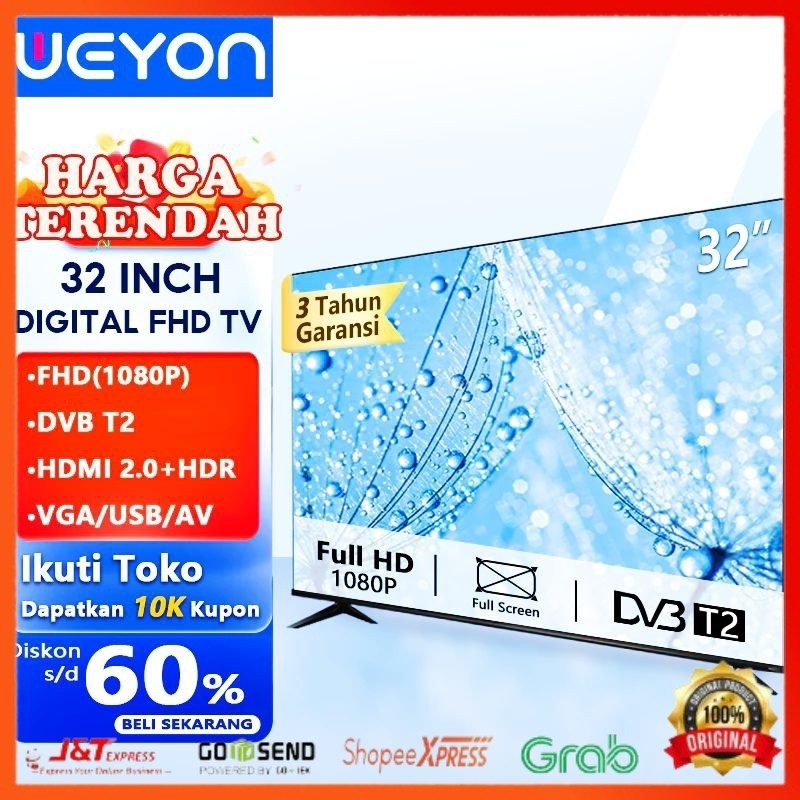 Tv Digital 32 inch WEYON LED HD