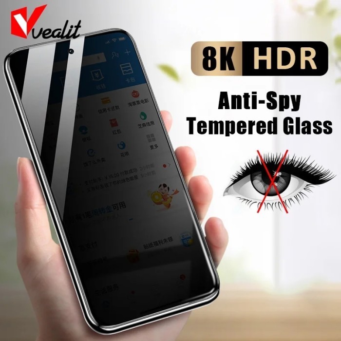 XIAOMI REDMI 9 9A 9C 9T / 8 8A PRO ANTI SPY TEMPERED GLASS SPY PRIVACY