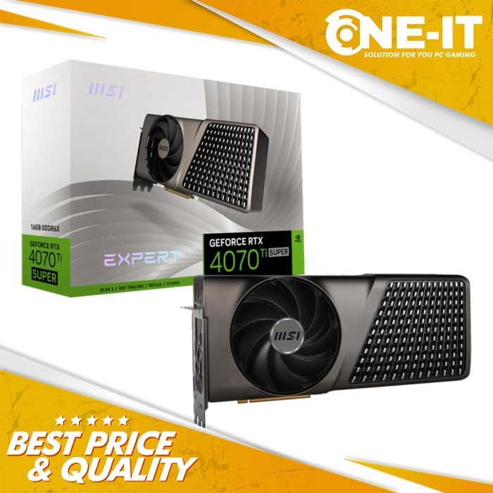 VGA MSI GeForce RTX 4070 Ti SUPER 16G EXPERT 16GB GDDR6X