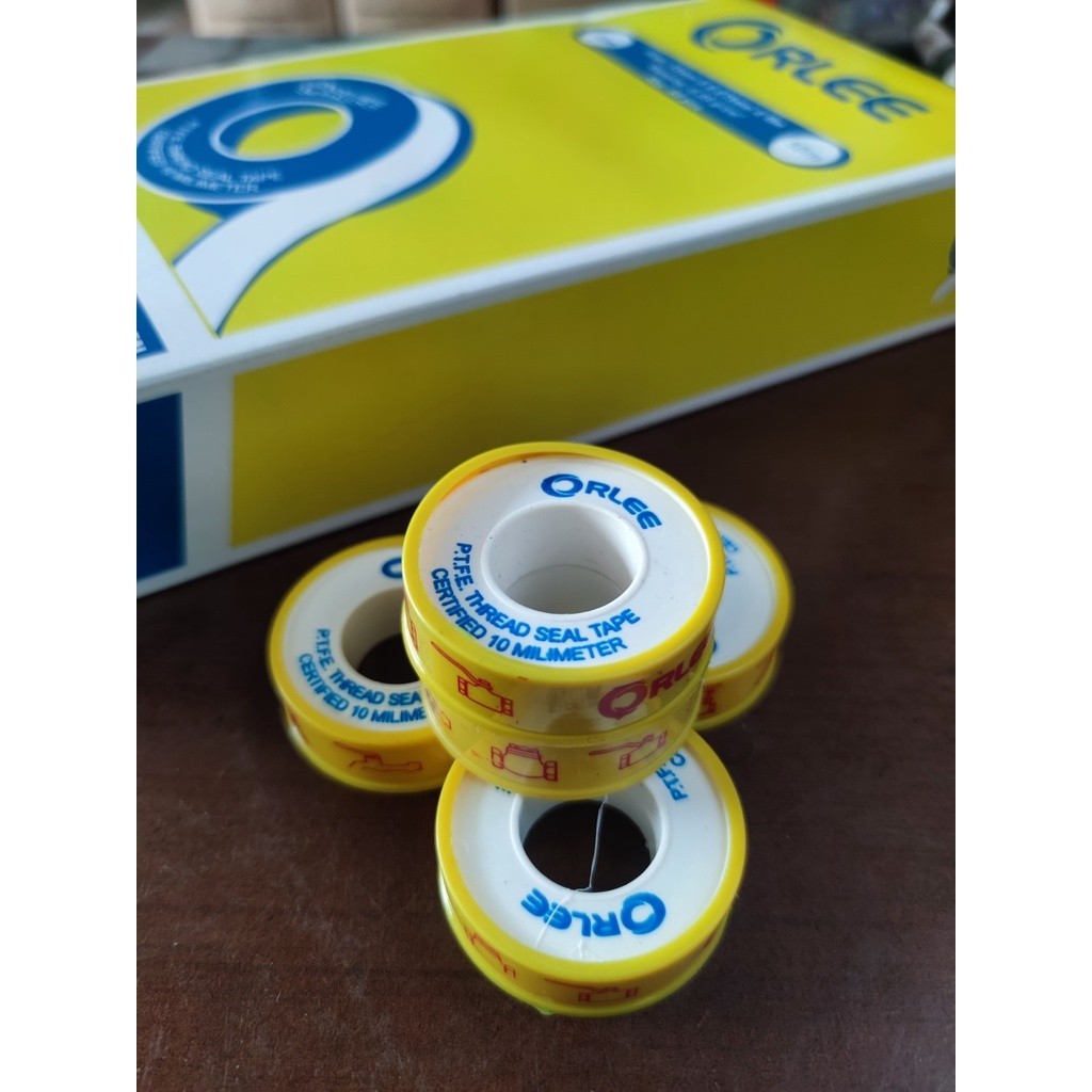 

SEAL TAPE ORLEE isolasi Kran air 10 meter (HARGA ECER)