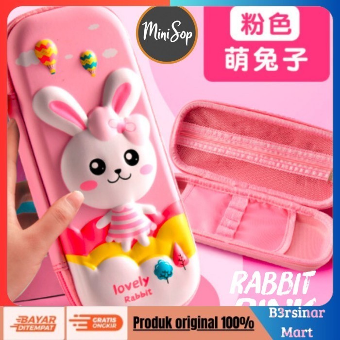 

[[KUALITAS TERBAIK]] Tempat Pensil Kotak Pensil Smiggle 3D Hardcase Marvel Karakter Anak RABBIT 3D COD