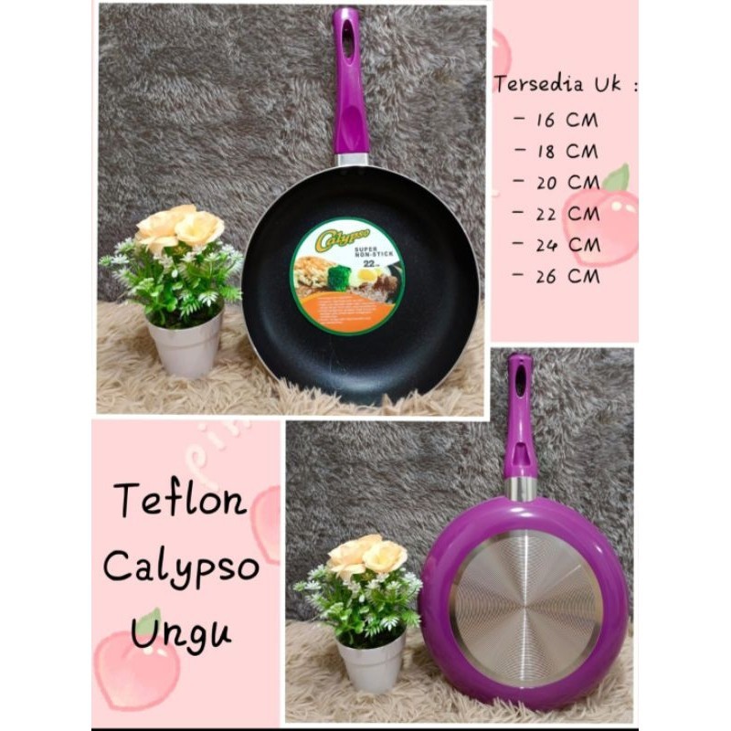 Teflon / Frypan Calypso Y135 Penggorengan anti lengket tanpa minyak