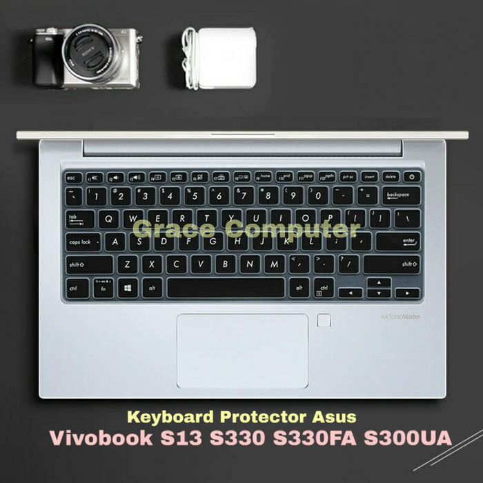 Andar Cover Keyboard Protector Asus Vivobook S13 S330 S330FA S330UA - Hitam