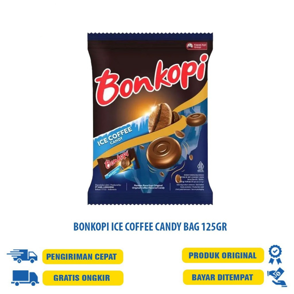 

BONKOPI ICE COFEE CANDY BAG 125GRAM