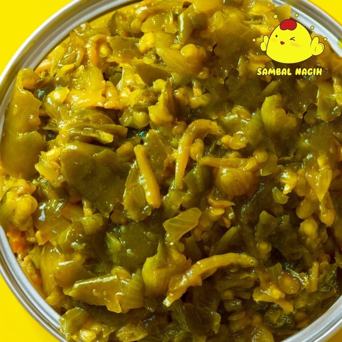 

Sambal Nagih - Sambal Cabe Ijo Padang Teri Terenak di Muka Bumi - Cabe Ijo 120gr
