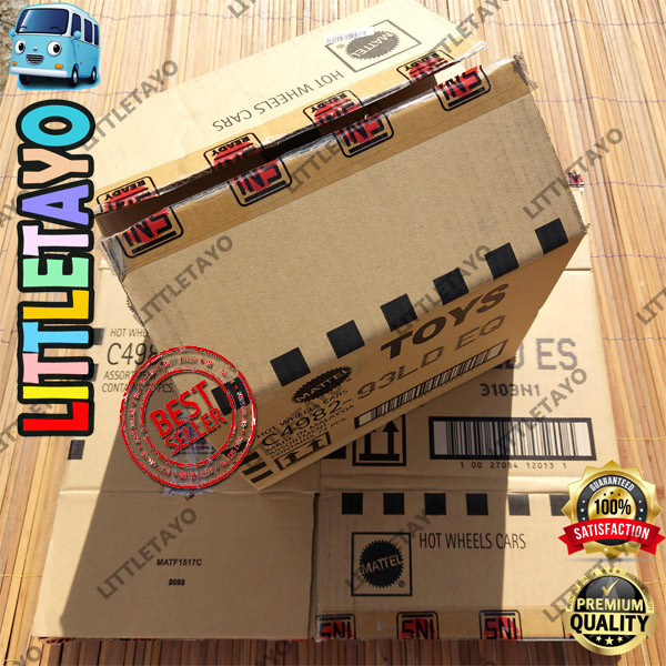 Dus Kosong Bekas Hotwheels Basic - Original Mattel 100% Dus Lot Hot Wheels Reguler