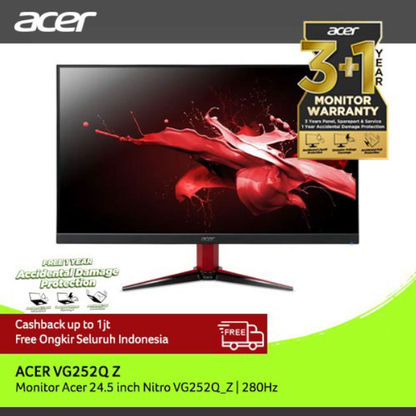 Acer VG252Q_Z Monitor 24.5" IPS 165Hz HDR10