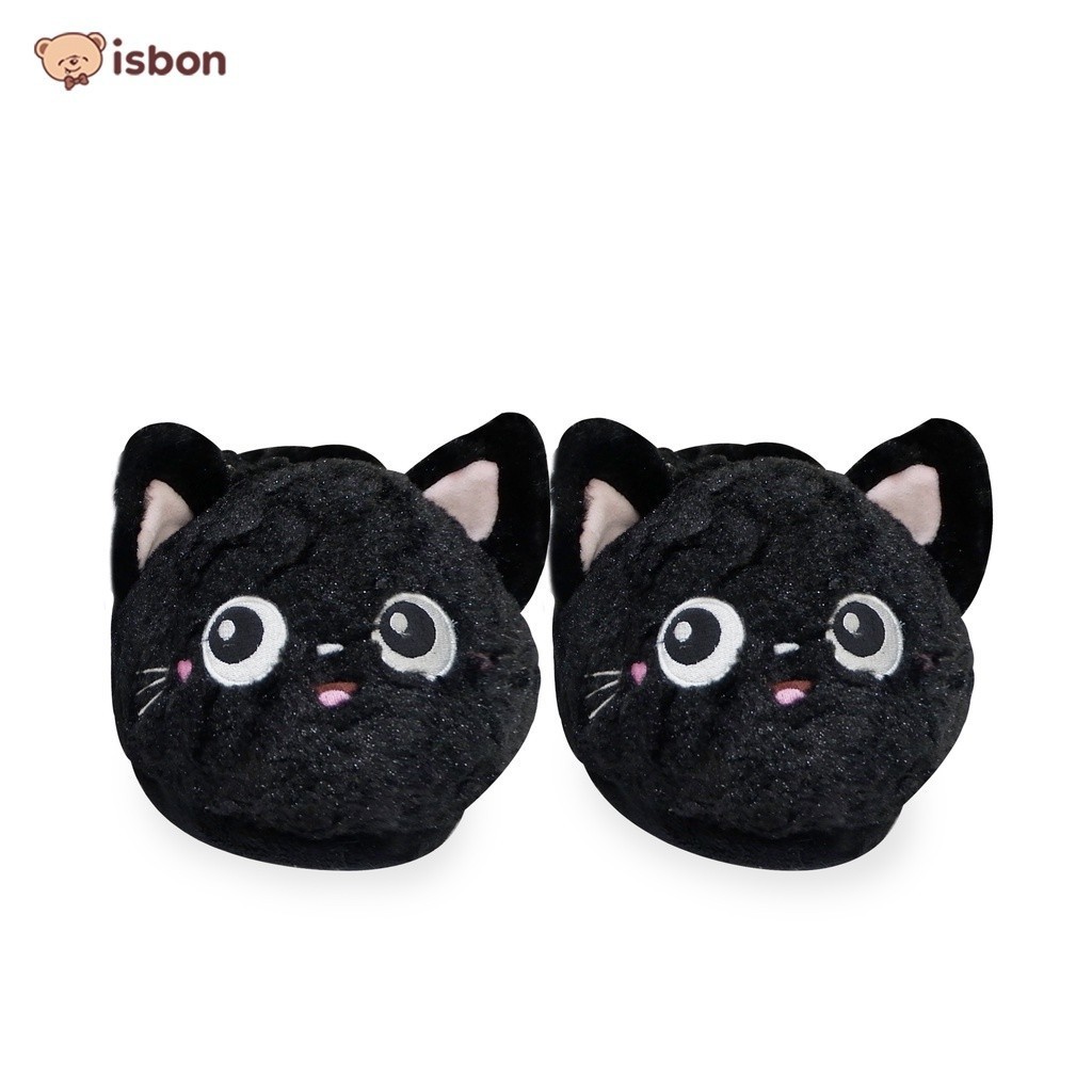 Sandal kamar boneka  kucing Cat Mono Poly  selop sendal rumah indoor slipper bahan bulu lembut lulus