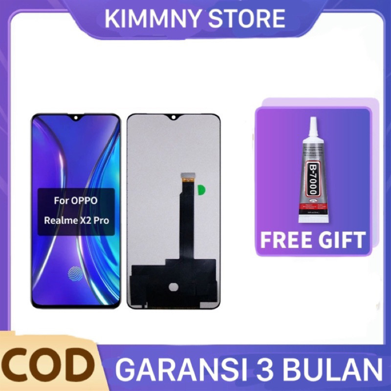 LCD TOCHSCREEN FULLSET REALME X2 PRO ORIGINAL OLED