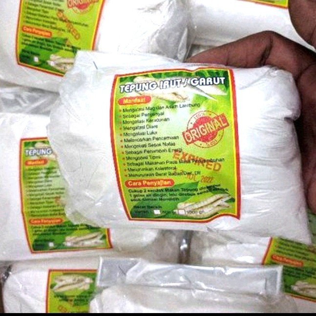 

[[Preium]] pathi Sagu umbi garut asli#tepung irut#angkrik#obat asam lambung@1kg
