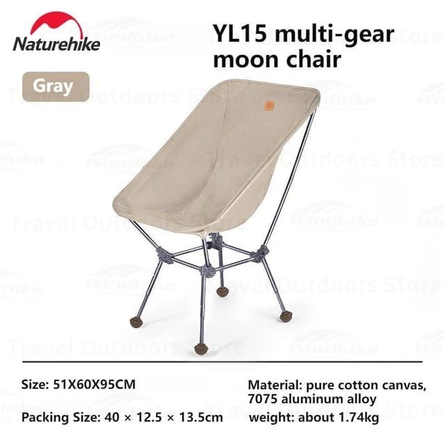 KURSI LIPAT / PORTABLE / KURSI OUTDOOR NATUREHIKE CNH22JU034 (TIPE 42)