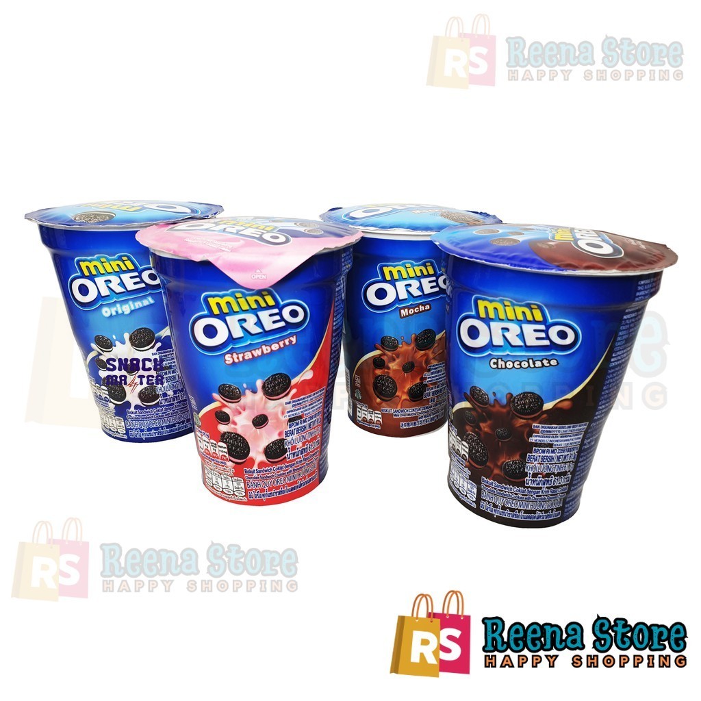 

Mini Oreo Cup 61,3 gr - Reena Store