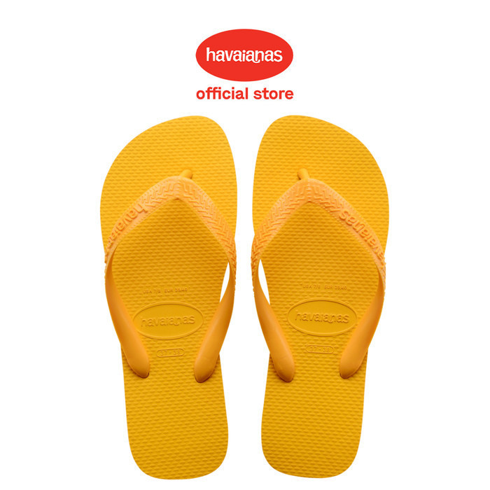 New Collection Havaianas Man Top 1740-Pop Yellow - Sandal Pria (Kuning) - Kuning, 43/44