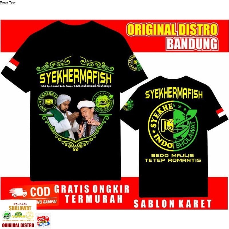 ● KAOS PENDEK MAFIS INDONESIA - KAOS PENDEK ABAH ALI GONDRONG MURAH DISTRO●