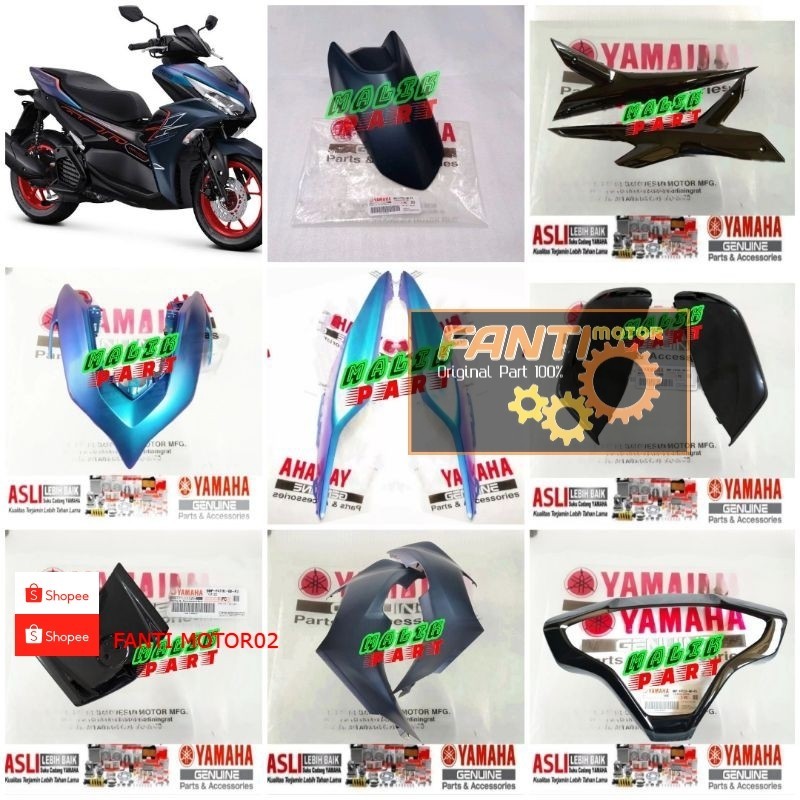 FULL BODY HALUS ALL NEW AEROX CYBER CITY PART ORIGINAL YAMAHA