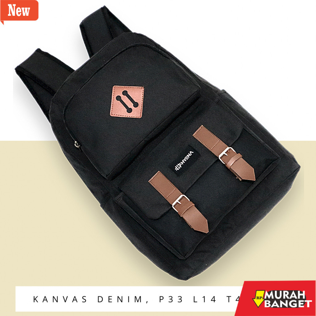 Tas Ransel pria kekinian (PROMO) RANSEL TAS KANVAS TEBAL  TAS RANSEL PRIA BACKPACK SMG PUNGGUNG BAG 