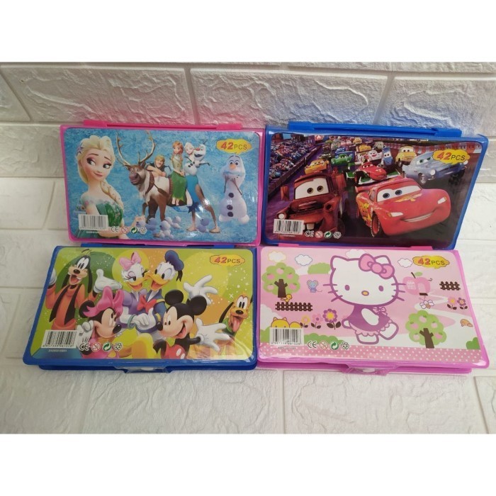 

Crayon set 42 Pensil warna 42 item -Pokershop
