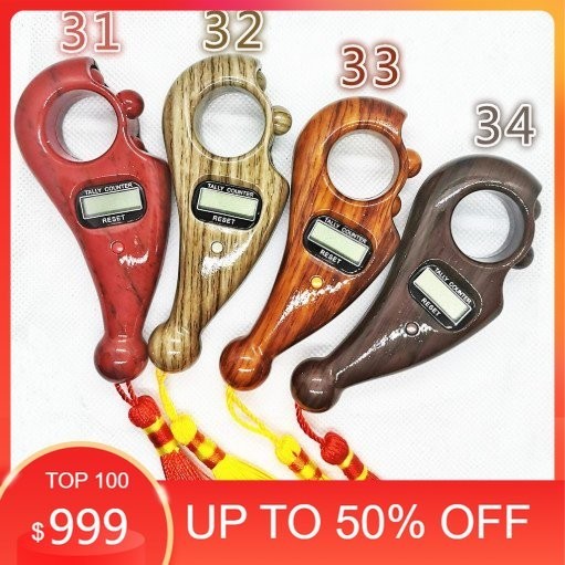 Spesial - Tasbih Digital Kayu Tasbih Tally Counter Premium Original