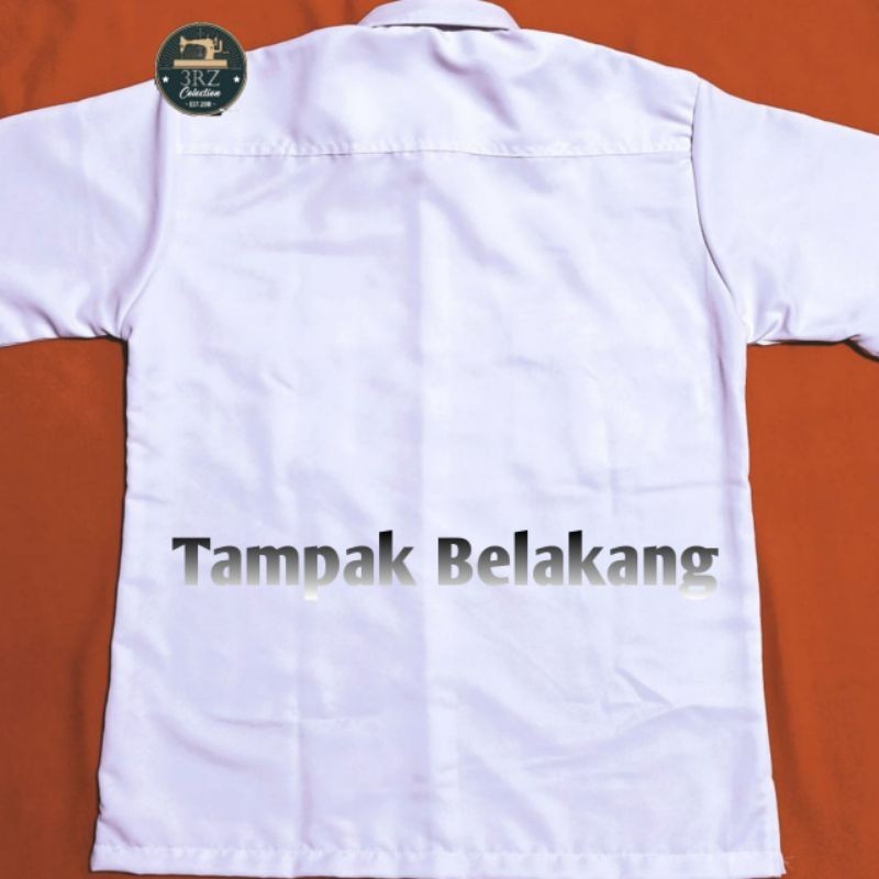 PROMO Kemeja Pdh Putih Pns Pria Baju PNS Putih Pria Seragam Pns Putih Pria Kerah Dalam Hitam Baju Di