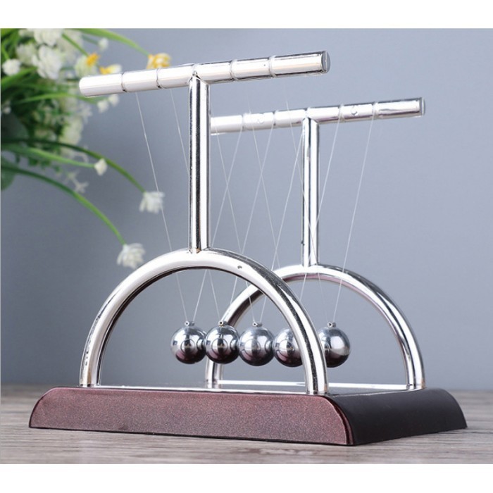

Pajangan Hiasan Meja Balance Ball Pendulum NewTon Bola Seimbang Magnet