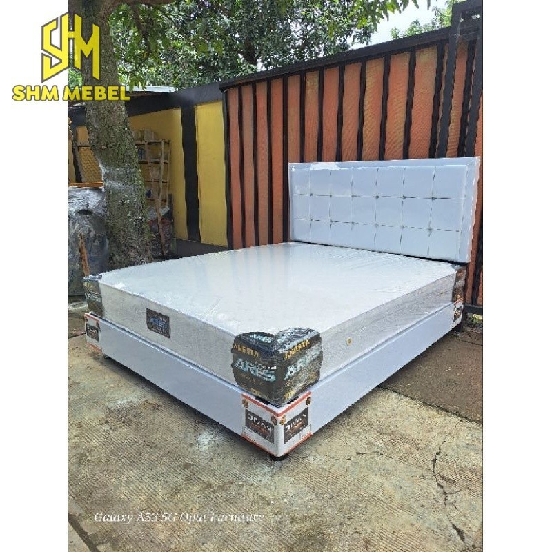 MURAH Kasur Springbed Dan Divan Ukuran No 2 160x200cm  Kuningan Majalenka Indramayu Subang Sumedang 