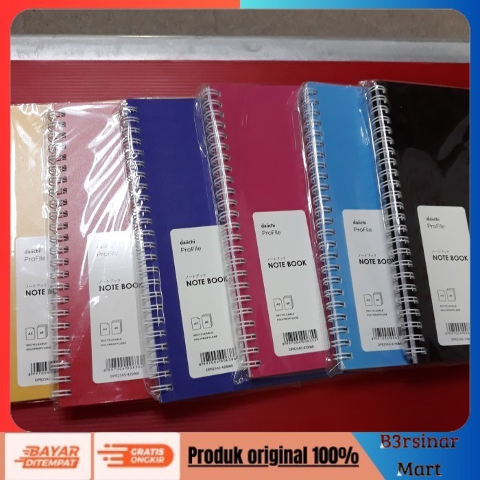 

[KUALITAS TERBAIK] Note book Buku tulis spiral A5 Daiichi