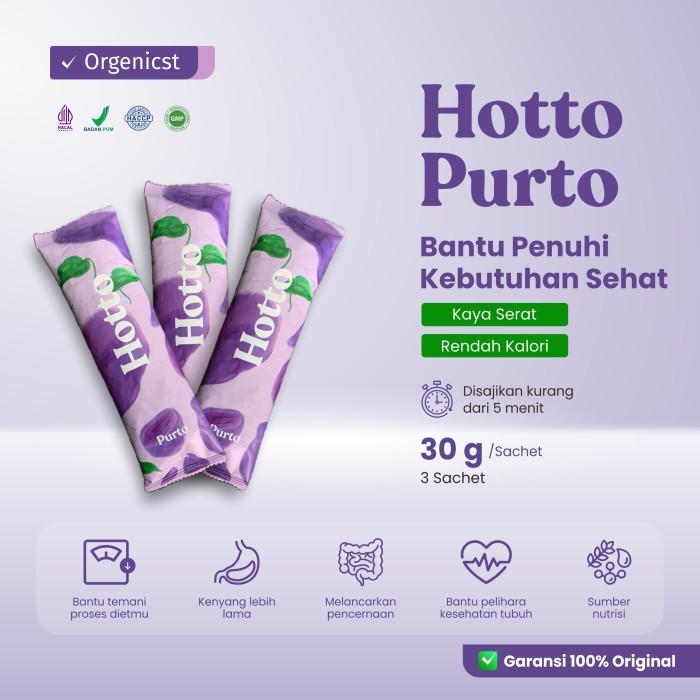 

hotto purto 3 sachet multigrain with oats | meal replacement