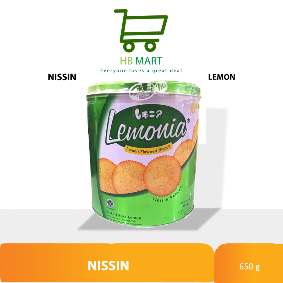 

BISKUIT KALENG NISSIN LEMONIA LEMON FLAVORED 650GR