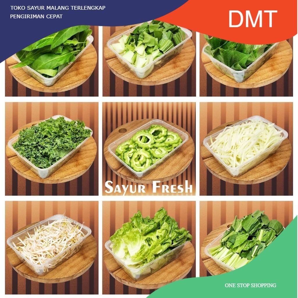 

Food Prep Sayur Potong Box