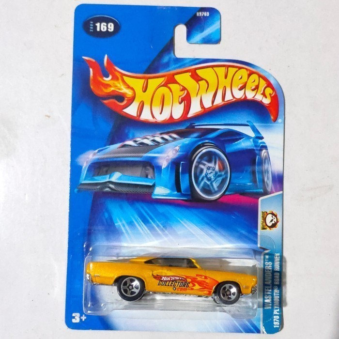 Hotwheels 70 Plymouth Roadrunner Road Runner kuning 2004