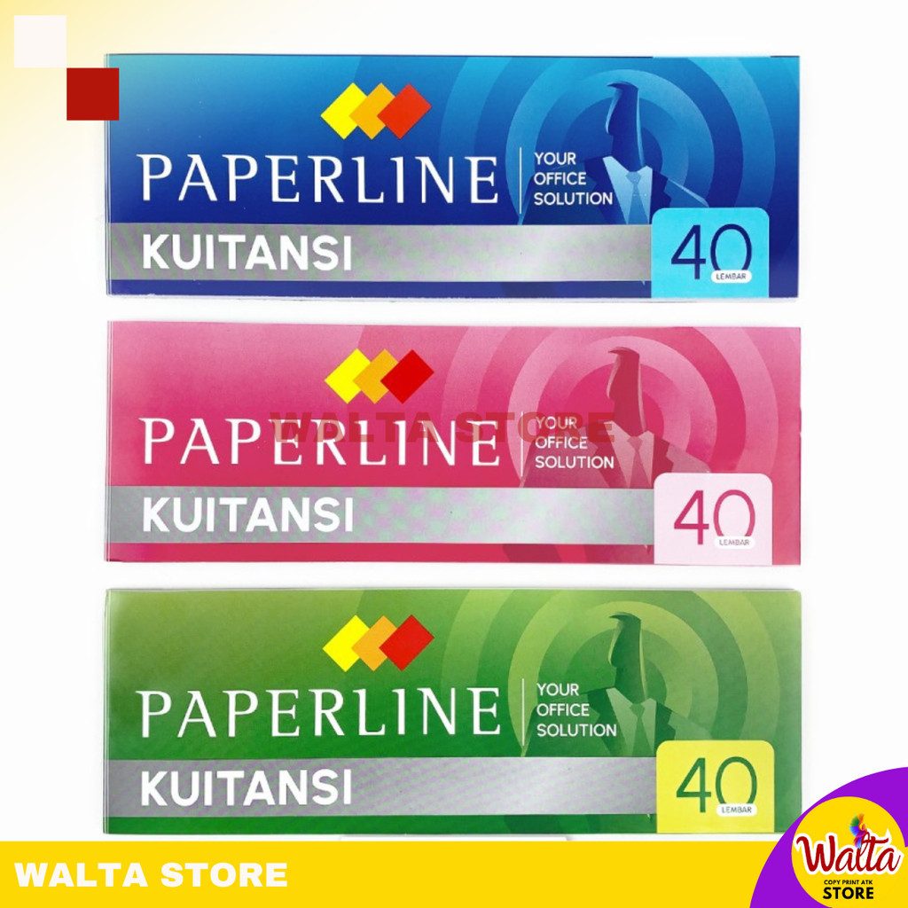 

Kwitansi / Kuitansi Paperline 40 Mini / Tanggung / Besar
