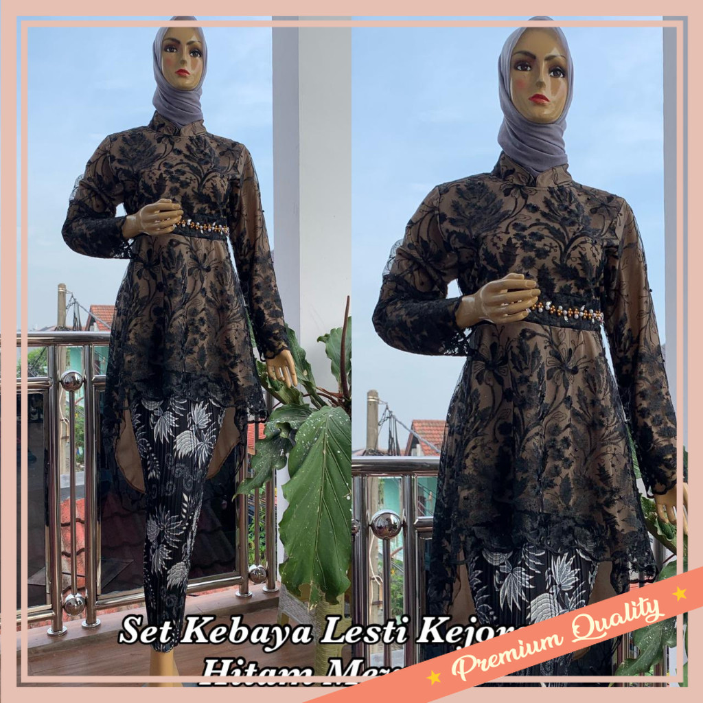 PROMO KEBAYA MURAH KONDANGAN TUNANGAN / Setelan Kebaya Tunik Lesti Kejora