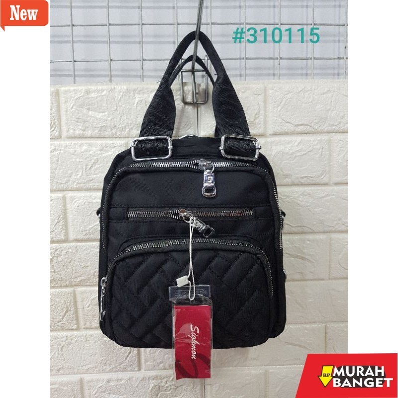 tas ransel wanita shopee Sighmon Tas Multifungsi Impor Wanita 310115