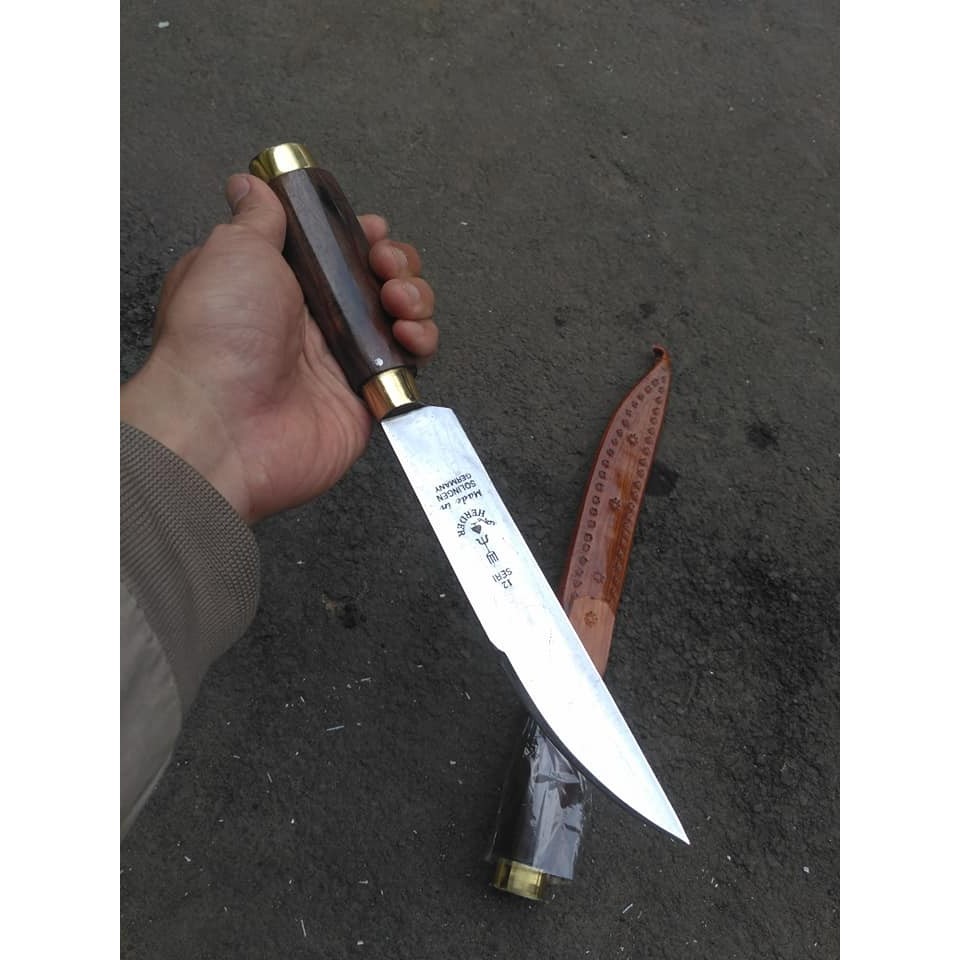 Pisau Daging Cap Garpu Bilah16 cm Bahan Baja Asli