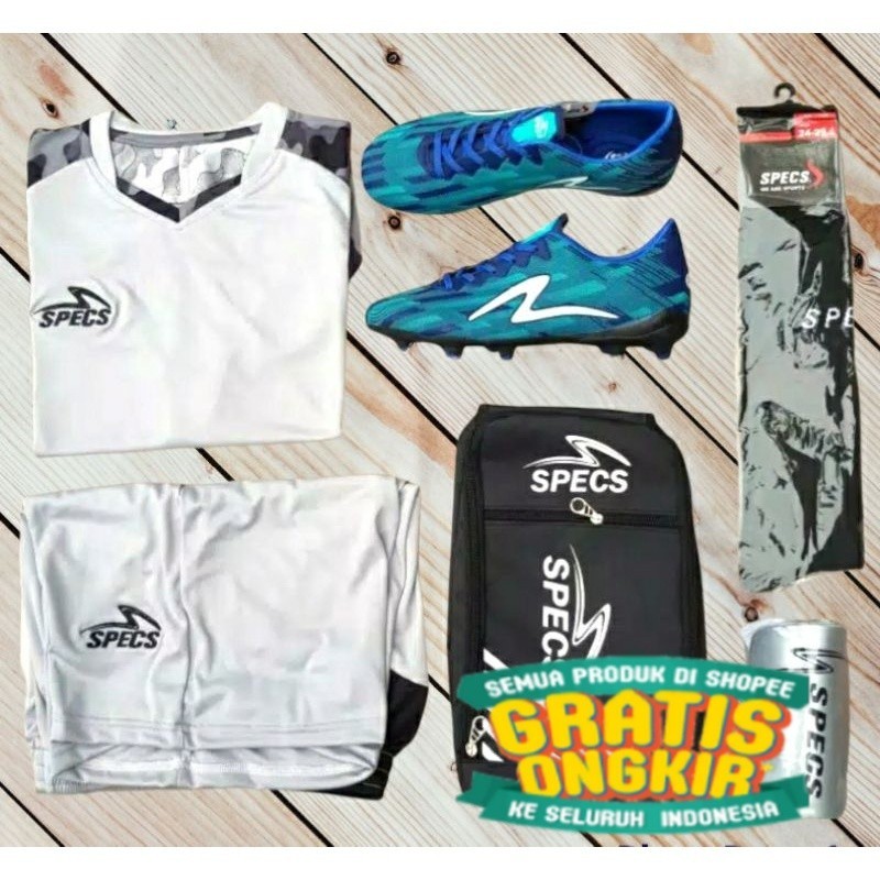 paket komplit sepatu bola paket lengkap sepatu bola dewasa/ cr7 ronaldo madrid barca