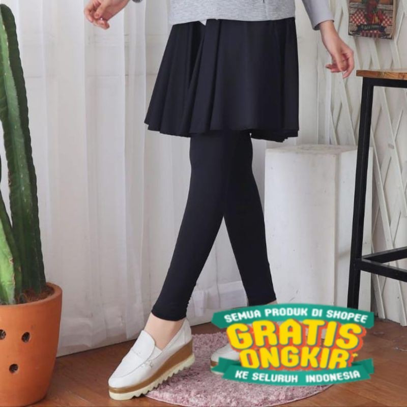 

Legging Rok Selutut Sport Untuk Olahraga Tennis Lari Bersepeda Yoga Zumba Senam 9-0189 Pound Fit/ ZUMA AEROBIK LANTAI