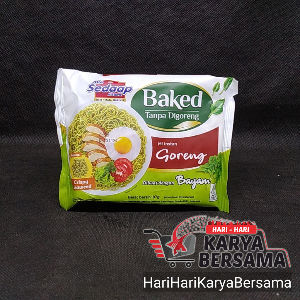 

MIE SEDAAP MIE INSTAN BAKED GORENG 87GR