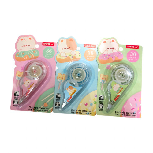 

Correction Tape Weibo WB-8685 Cat Tipe-x Kertas Set Alat Tulis - SATUAN- SHSNP