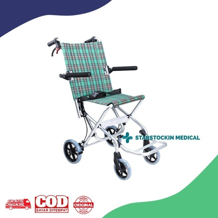 Kursi Roda Travel Travelling Lipat Sella