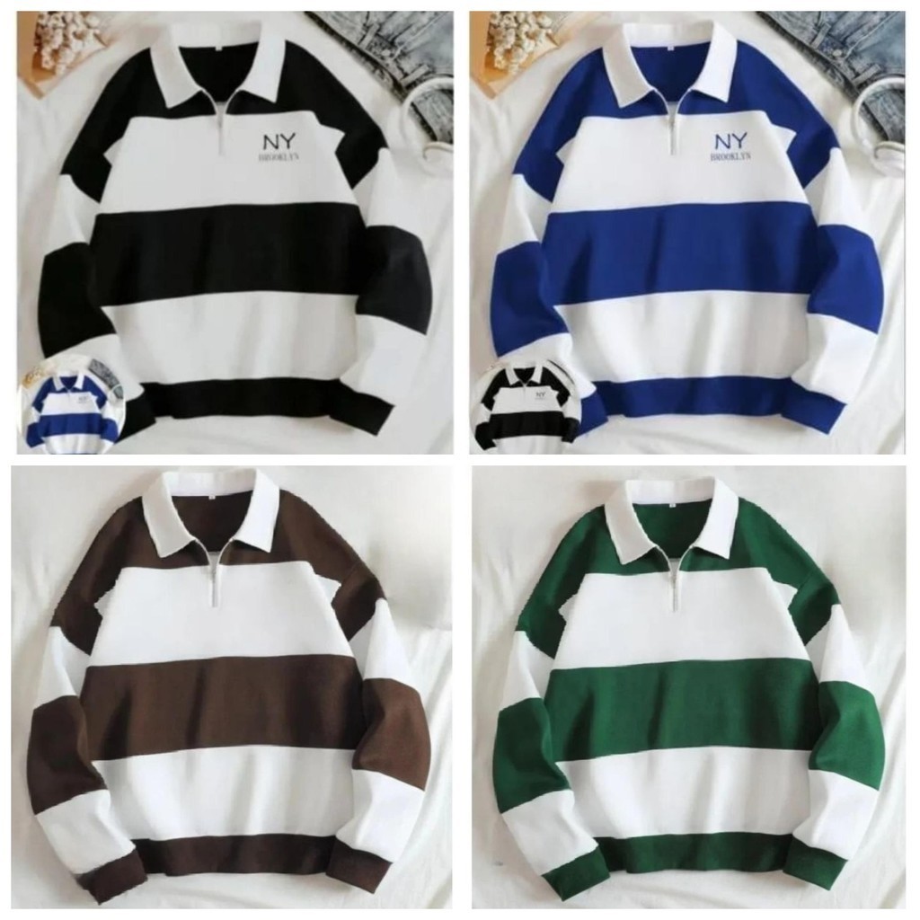 SWEATER RUGBY SALUR PRIA WANITA JAKET SALUR PREMIUM