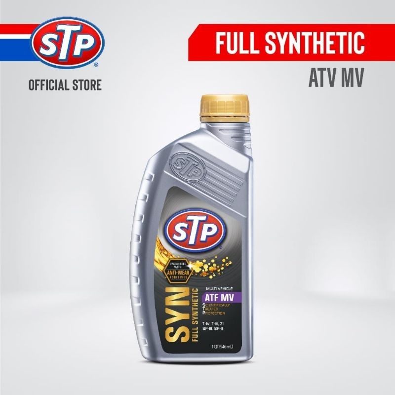 STP Full Synthetic MV Multi Vehicle Oli Transmisi Matic Mobil